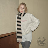 Stylish MultiColor Versatile Striped Soft Wool Scarf