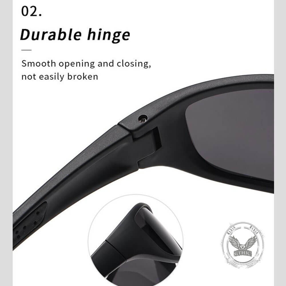 Stylish Outdoor Cycling Polarized UV-Proof PC Sunglasses