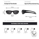 Stylish Outdoor Cycling Polarized UV-Proof PC Sunglasses
