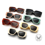 Stylish Oversized Square UV-Proof PC Sunglasses