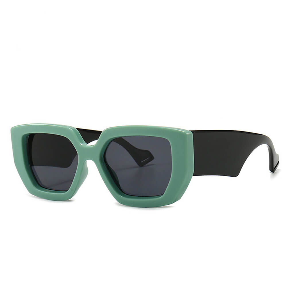 Stylish Oversized Square UV-Proof PC Sunglasses