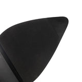 Stylish Pointed-Toe Studded Stacking Stiletto High Boots