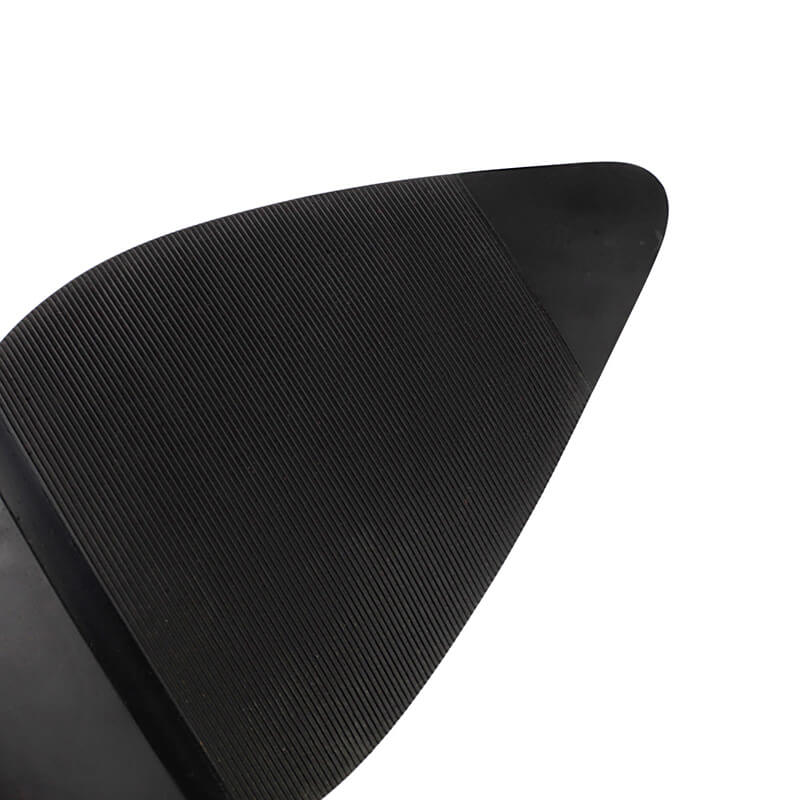 Stylish Pointed-Toe Studded Stacking Stiletto High Boots