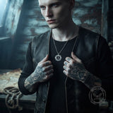 Stylish Rotating Anchor Stainless Steel Compass Pendant | Gthic.com