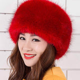 Stylish Round Plush Warm Hat | Gthic.com