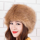 Stylish Round Plush Warm Hat | Gthic.com