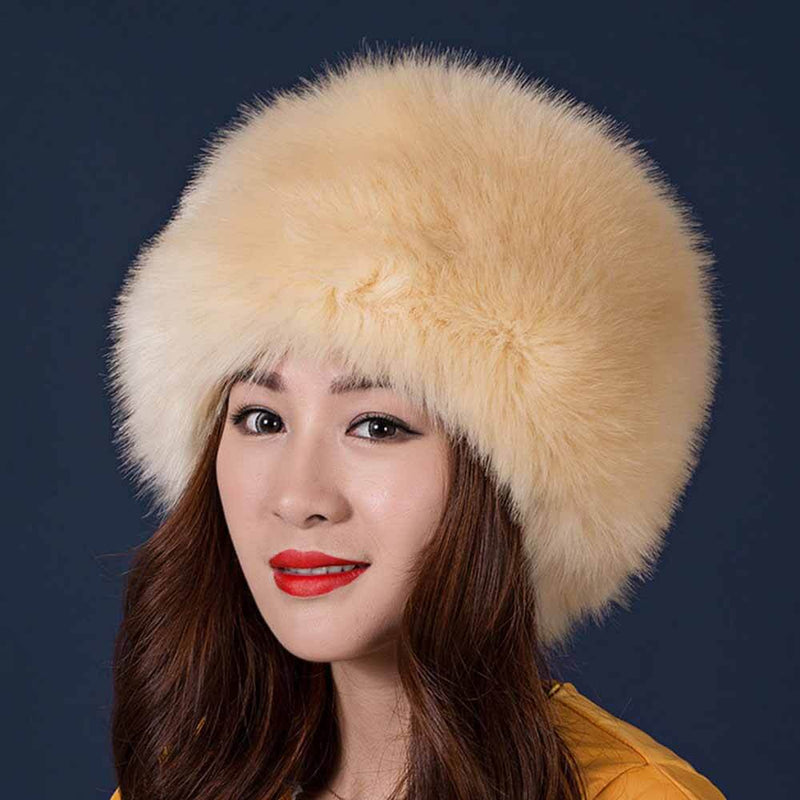 Stylish Round Plush Warm Hat | Gthic.com