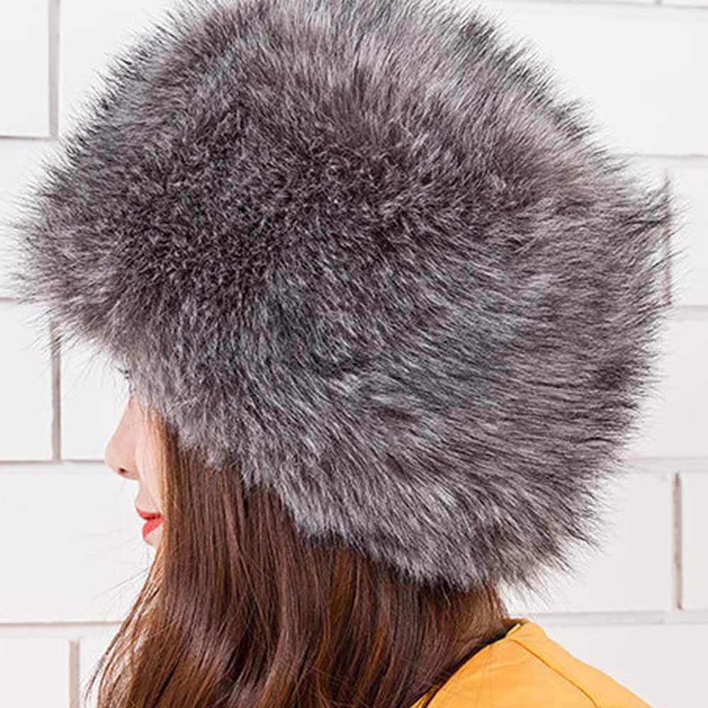 Stylish Round Plush Warm Hat | Gthic.com