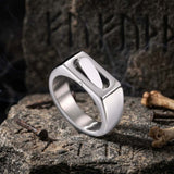 Stylsh Versatile Stainless Steel Spinner Ring | Gthic.com