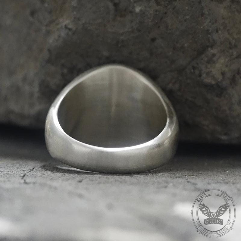 1936 Hobo Nickels Bague tête de mort en argent sterling Liberty