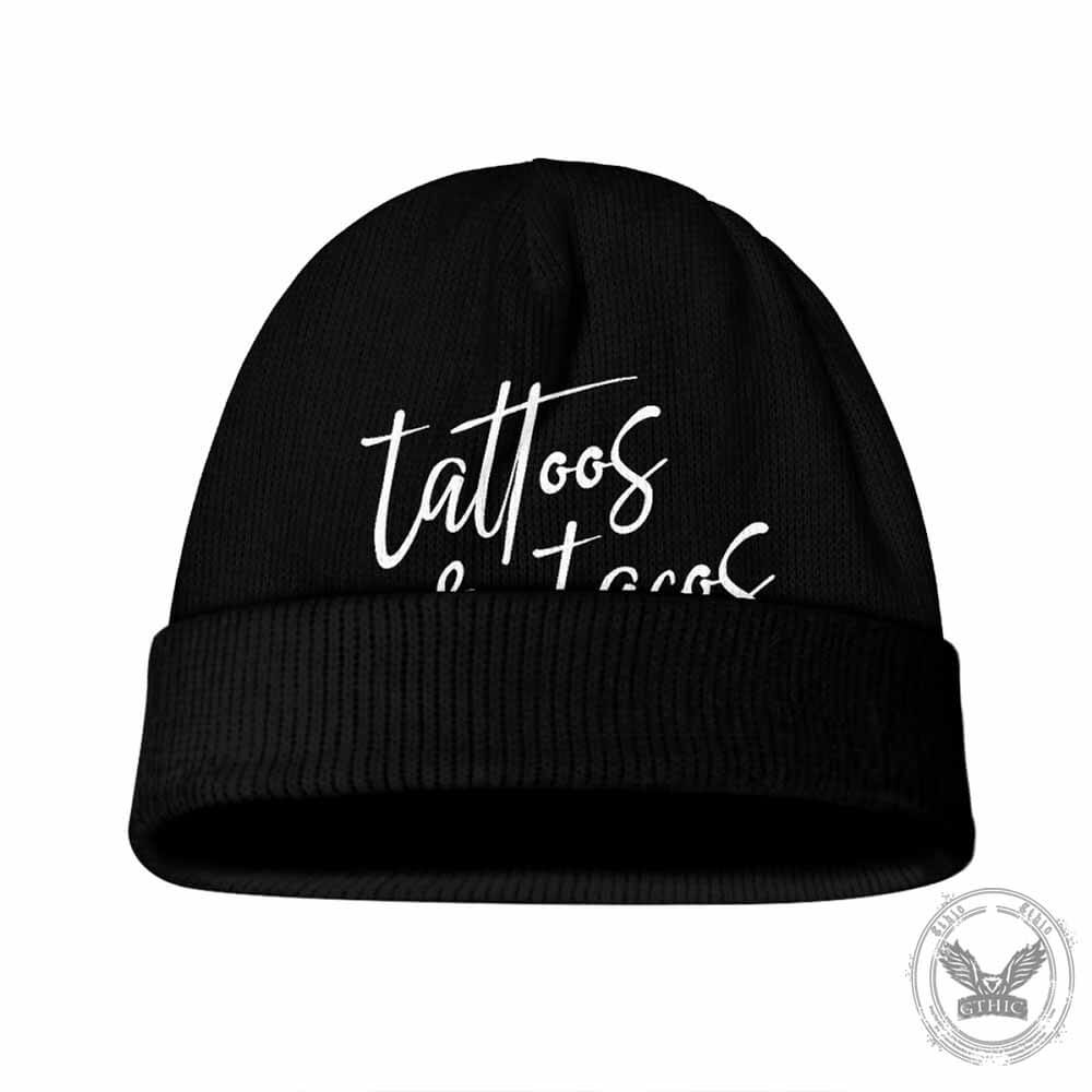 Tattoos And Tacos Warm Knitted Beanies Hat 03 | Gthic.com