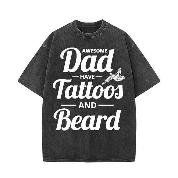 Tattoos Sayings Vintage Washed T-shirt | Gthic.com