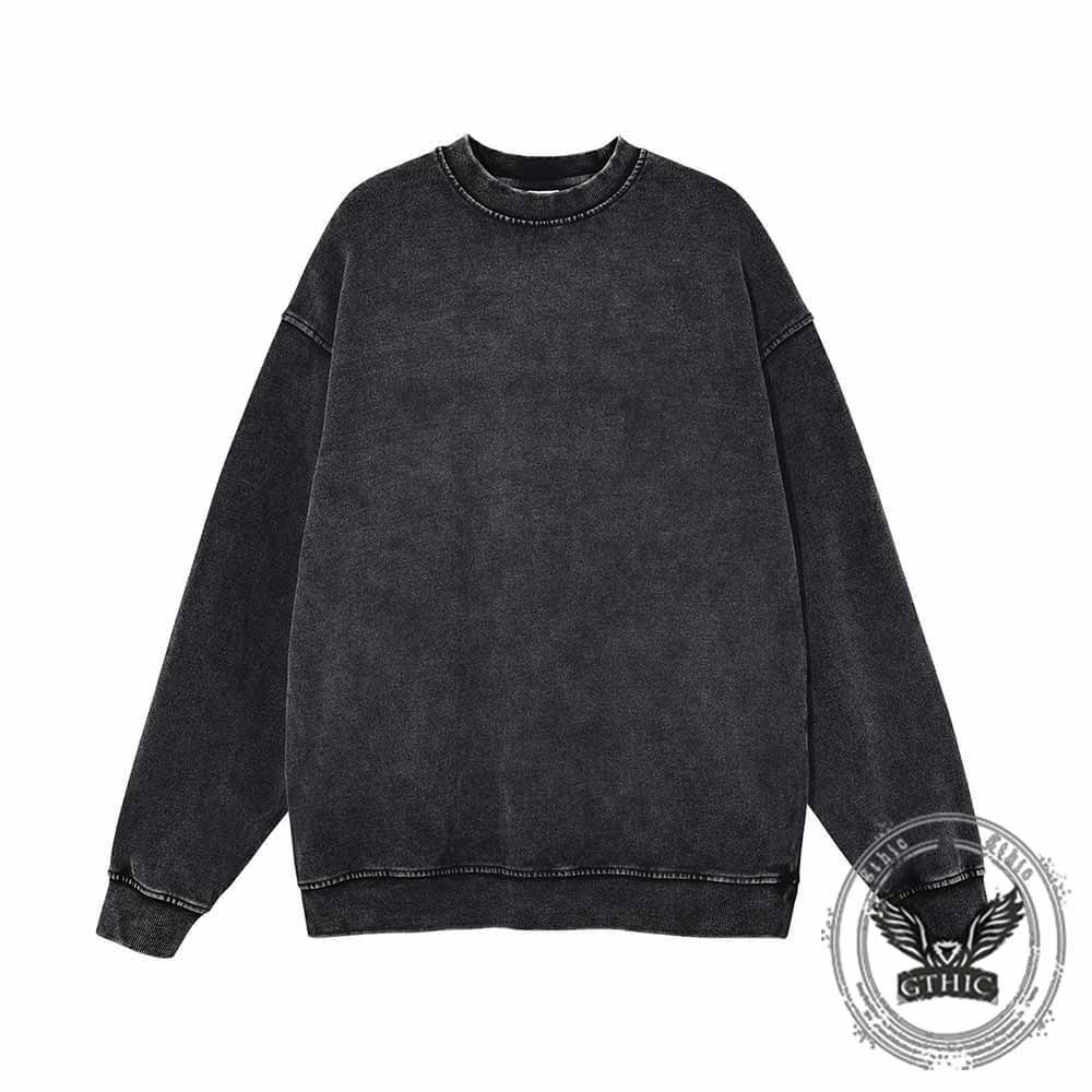 The Philosopher's Stone Alchemy Vintage Washed Sweatshirt | Gthic.com