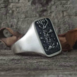 The Tower Major Arcana Tarot Sterling Silver Ring