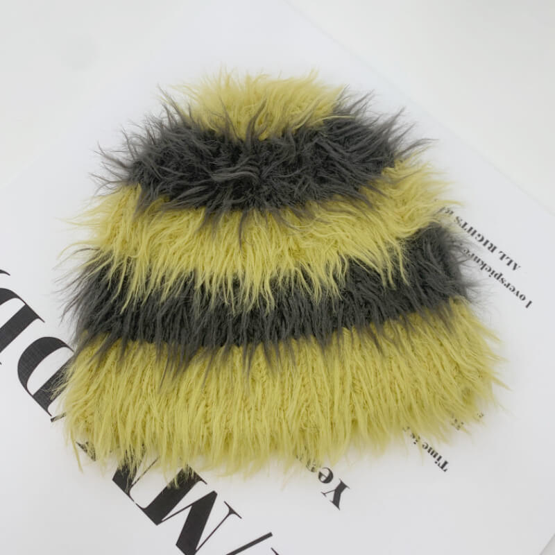 Thick Stripes Nylon Beanie Hat | Gthic.com