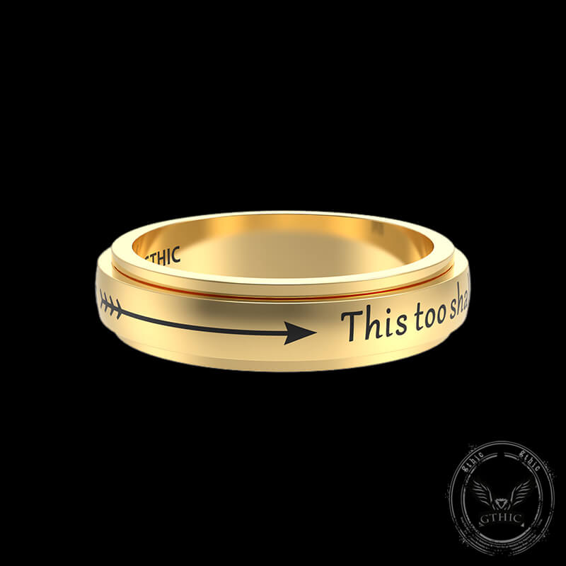 Anillo de plata de ley con diseño floral gótico y circonitas