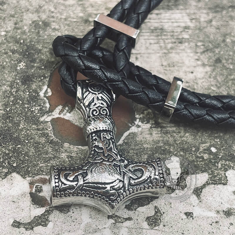 Thor's Hammer Viking Stainless Steel Bracelet