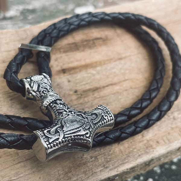Thor's Hammer Viking Stainless Steel Bracelet