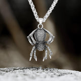 Thousand-Eyed Eight-Leg Spider Stainless Steel Pendant 01 | Gthic.com