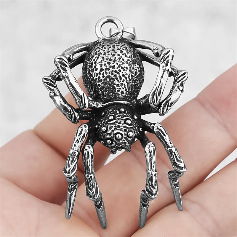 Thousand-Eyed Eight-Leg Spider Stainless Steel Pendant