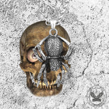 Thousand-Eyed Eight-Leg Spider Stainless Steel Pendant