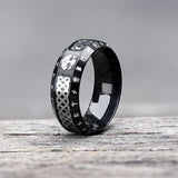 Tree Of Life Knot Stainless Steel Band Ring | Gthic.com