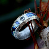 Tree Of Life Stainless Steel Shell Viking Ring | Gthic.com