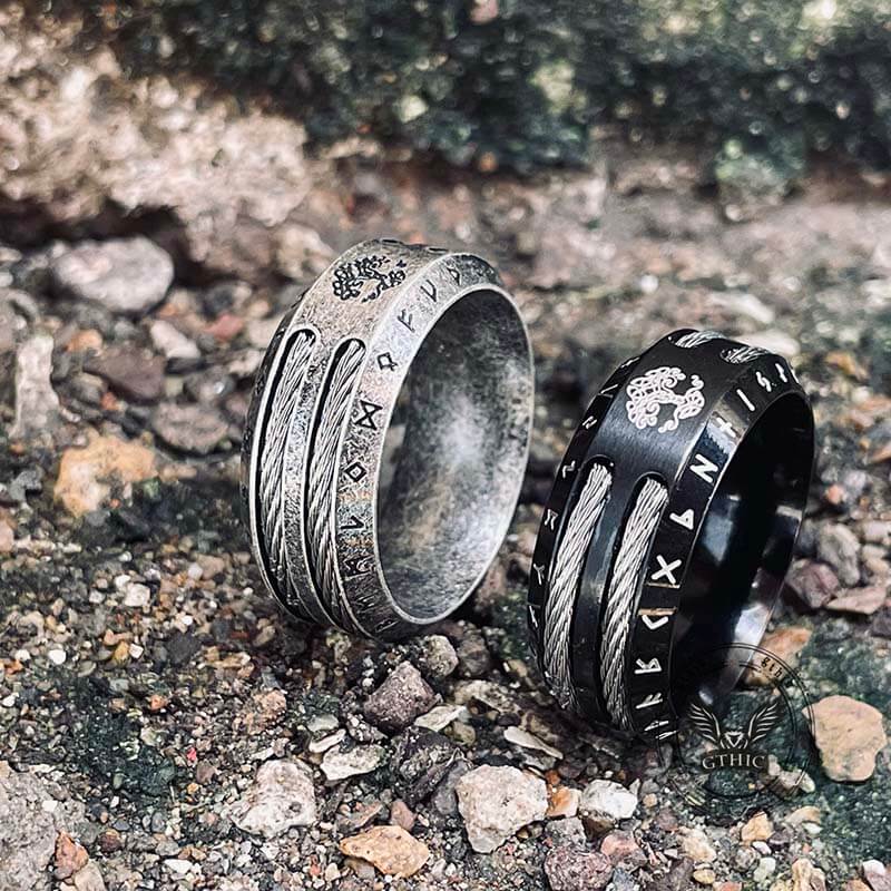 thumbnail image 2 of Sterling Silver 925 PRETTY \"TREE OF LIFE\" DESIGN SILVER BAND RING SIZES 4-10** E 2 of 12