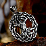 Tree Of Life Yggdrasil Stainless Steel Viking Pendant | Gthic.com
