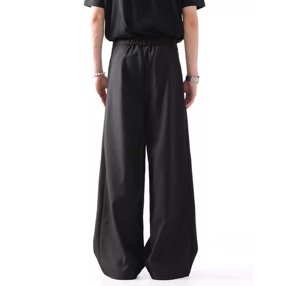 Trendy Wide-Leg Loose Casual Professional Suit Pants | Gthic.com