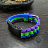 Tri-Color Silicone Adjustable Bracelet | Gthic.com