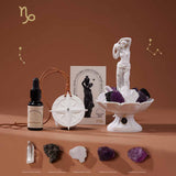 Twelve Constellation Aroma Crystal Stone Figurine