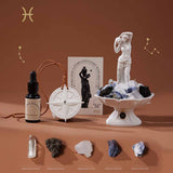 Twelve Constellation Aroma Crystal Stone Figurine