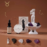 Twelve Constellation Aroma Crystal Stone Figurine
