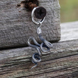 Twist Snake Stainless Steel Animal Pendant | Gthic.com