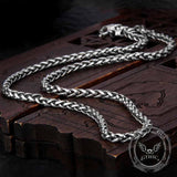 Twist Sterling Silver Chain Necklace | Gthic.com