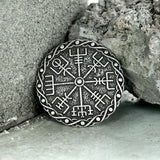 Vegvisir Viking Compass Alloy Brooch | Gthic.com