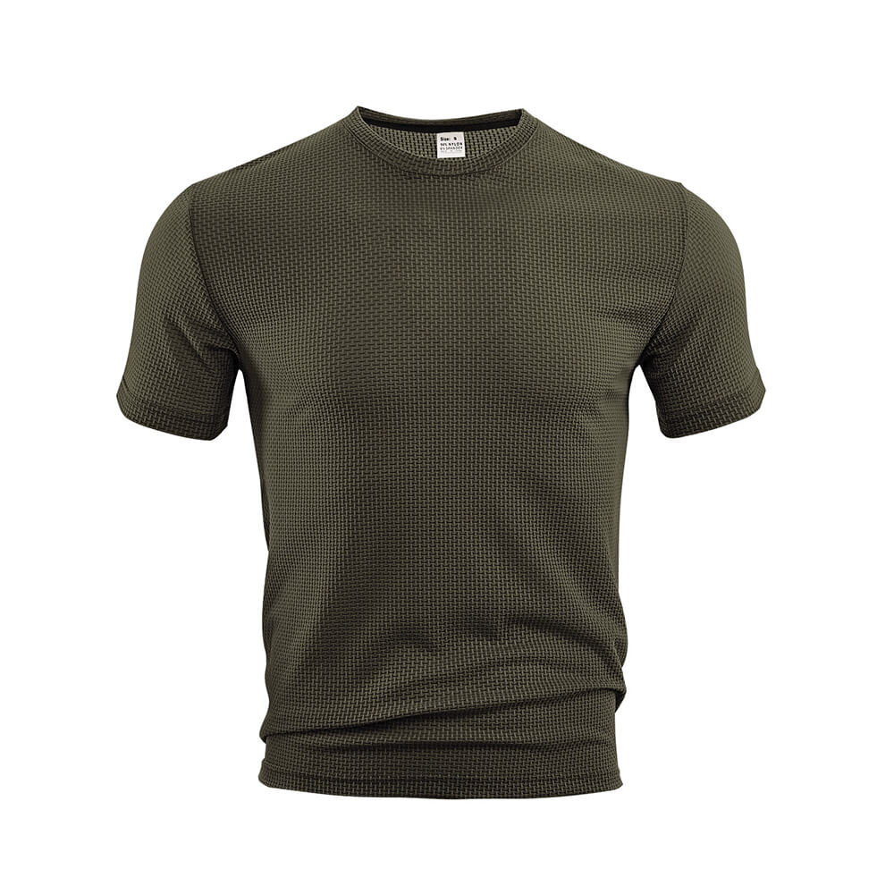 Versatile Breathable Slim-Fit Elastic Sports T-Shirt