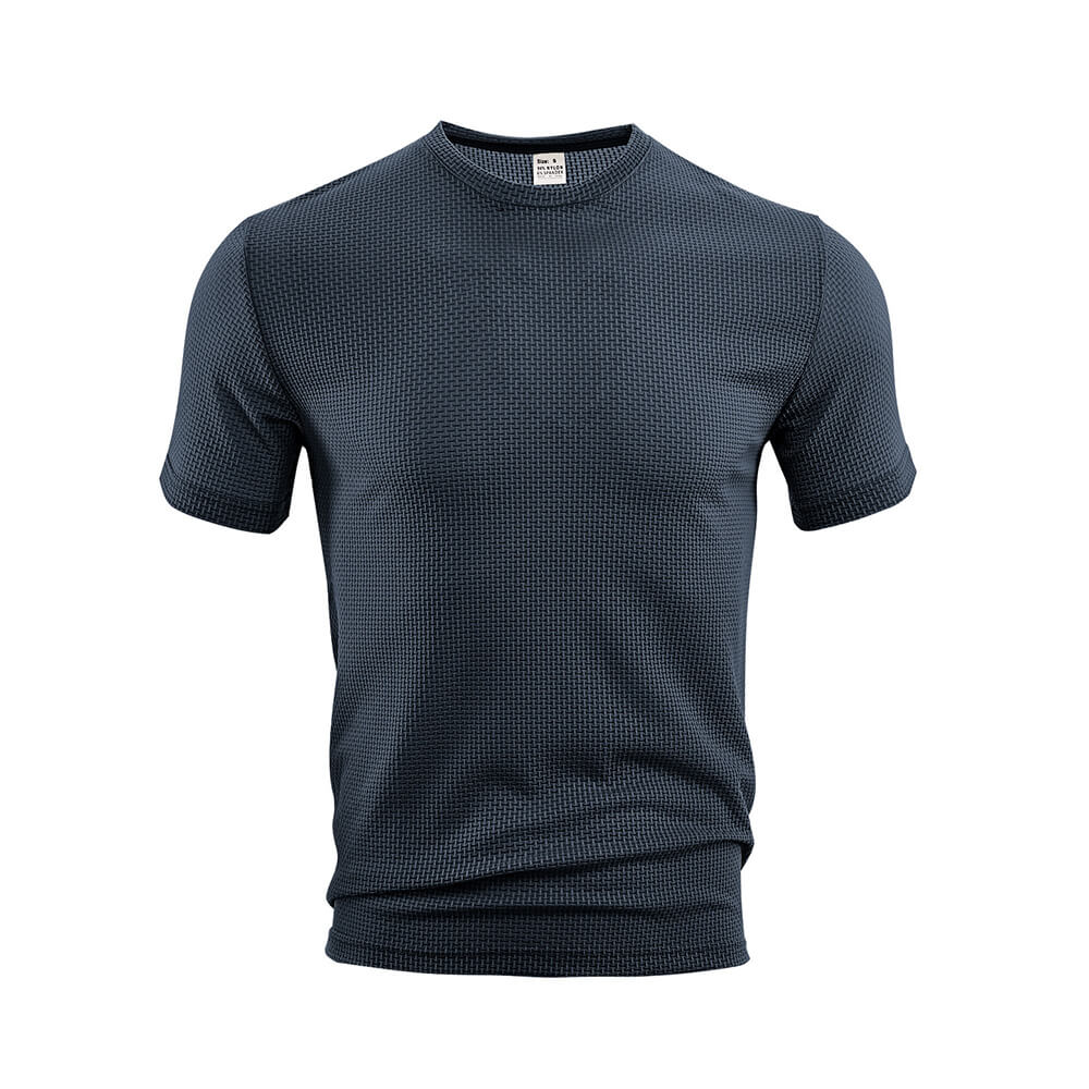 Versatile Breathable Slim-Fit Elastic Sports T-Shirt