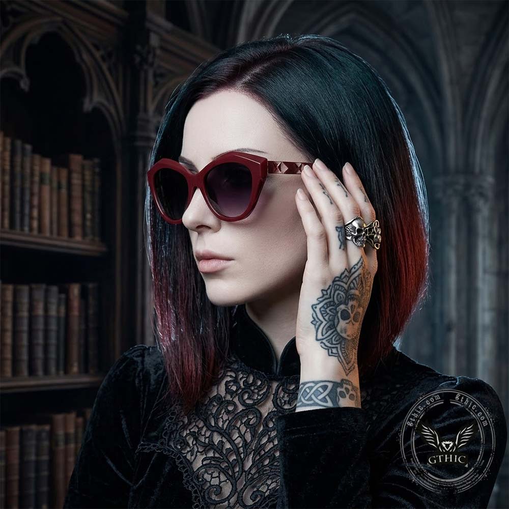 Versatile Cat-Eye Polarized UV-Proof PC Sunglasses | Gthic.com