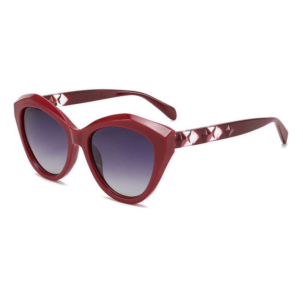 Versatile Cat-Eye Polarized UV-Proof PC Sunglasses
