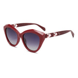 Versatile Cat-Eye Polarized UV-Proof PC Sunglasses