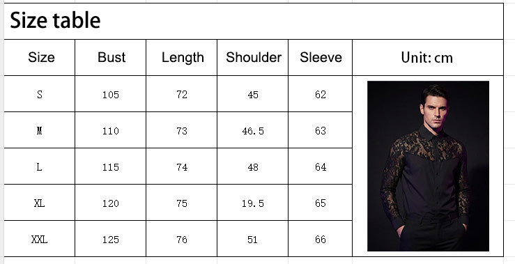 Versatile Distinctive Lace Paneling Long-Sleeve Shirt