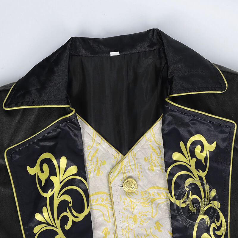 Victorian Button Lapel Tuxedo Halloween Costume