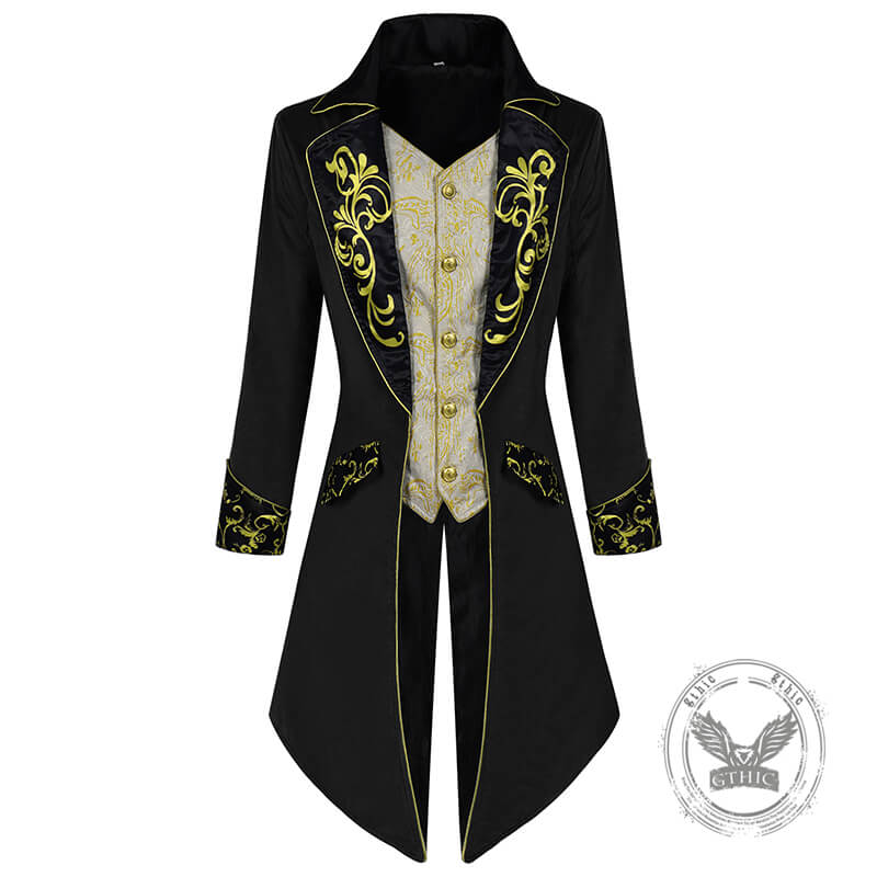 Victorian Button Lapel Tuxedo Halloween Costume