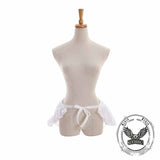 Victorian Style Ruffled Lace Up Petticoat | Gthic.com