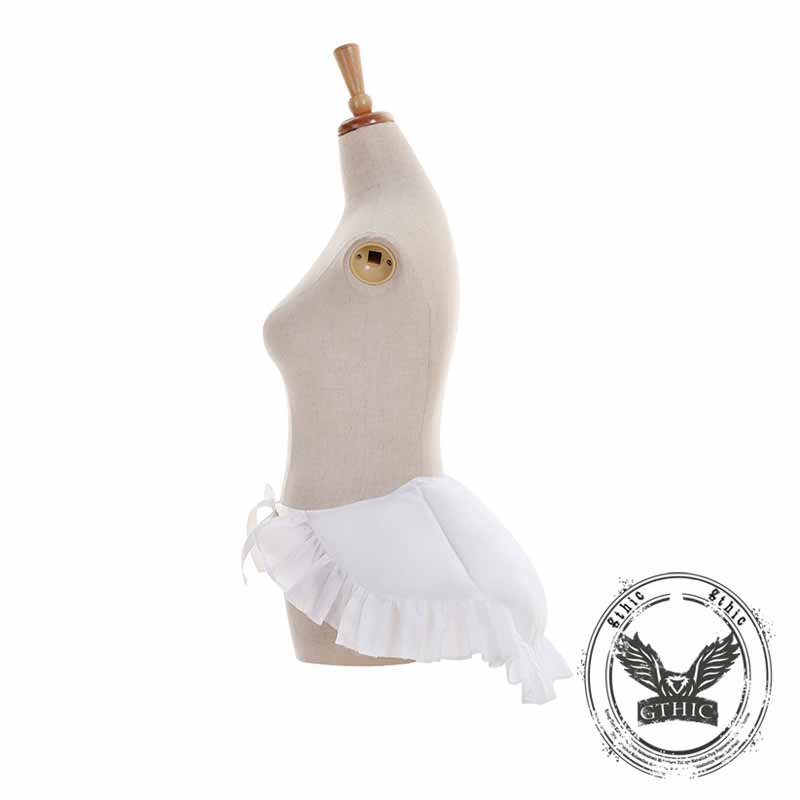 Victorian Style Ruffled Lace Up Petticoat | Gthic.com