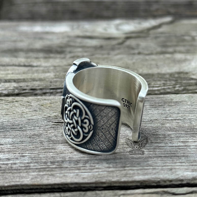 viking_celtic_cross_sterling_silver_open_ring_gthic
