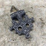 Viking Hiddensee Cross Stainless Steel Pendant | Gthic.com