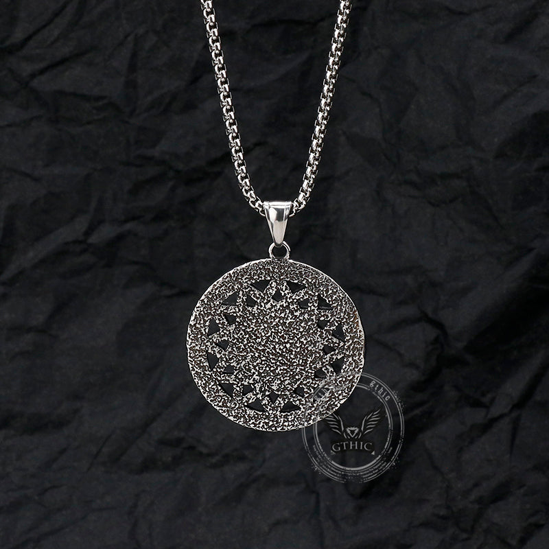 Viking Vegvisir Stainless Steel Necklace